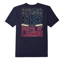 1947 September the Birth of Legends 70 Years Old Backside