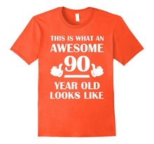 90 Year Old Birthday Gifts T Shirts for a Senior Man & Woman