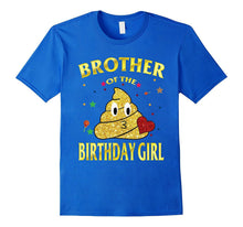 Brother of the Birthday Girl Lovely Emoji T-Shirt Funny Tee