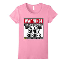 Halloween Funny New York T Shirt Candy Robber