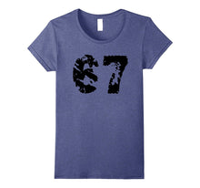 1967 T-Shirt Distressed Vintange Birthday 67 Tee
