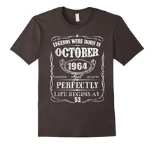 Legends Were Born in October 1964-53rd Birthday Gift Shirt