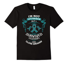 I Survived Cancer - Ovarian Cancer Awareness Shirt