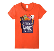 Official Candy Taster Halloween Shirt for Parents Mom Dad