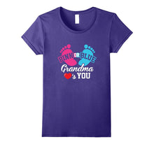 Baby Shower Pink or Blue Grandma Loves You Pregnancy T-Shirt