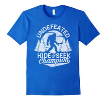 Bigfoot T-Shirt Undefeated Hide & Seek Sasquatch Yeti Gift
