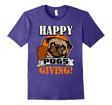 Funny Pug Dog Shirt Happy Pugsgiving Thanksgiving T Shirt