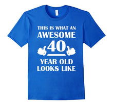 40 Year Old Birthday Gifts T Shirts for a Man and a Woman