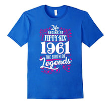 Happy 1961 It's My 56th Birthday Gift Ideas T Shirt