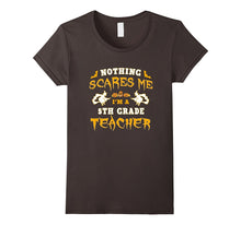 Nothing Scares Me 5th Grade Teacher Halloween Gift T-Shirt