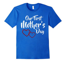Cute Our First Mother's Day Lovely Hearts Shirt