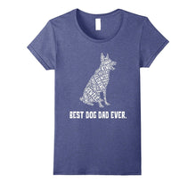 Best Dog Dad Ever Father's Day T-Shirt for Dog Lovers