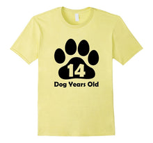 14 Dog Years Old T-Shirt Funny 2nd Birthday Gift Puppy Love