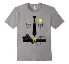 Policeman Costume T-Shirt Halloween Outfit Kids Adult Tee