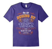 Happy 1952 My 65 Th Birthday Gift Ideas T Shirt