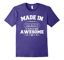 Made in 1996 T-Shirt Gift for 21st Birthday