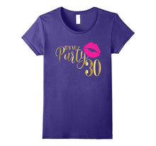 30th Birthday Queen Shirt Its My Purty Thirty 30 Kiss Gold