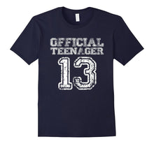Official Teenager T Shirt - Funny 13th Birthday Girls Boys