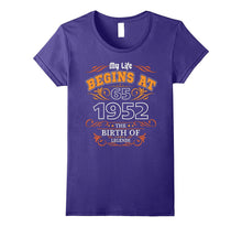 Happy 1952 My 65 Th Birthday Gift Ideas T Shirt