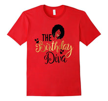 Black Girl Magic Birthday Diva Shirt Gold Party Gift