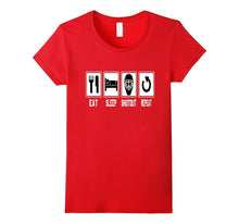 Eat Sleep Shutout Repeat Hockey Goalie T-Shirt