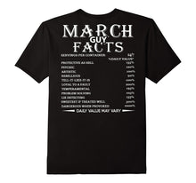 March Guy Facts Born in March Birthday Gift T-Shirt