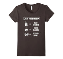 Future Mom and Dad 2018 Prediction T-Shirt Baby Announcement