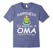 Happiness Is Being a Oma With Frog Funny T-Shirt Gift
