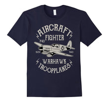 Classic Warhawk P40 Aircraft Troop Fighter Planes T Shirt
