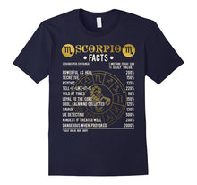 Scorpio Facts T-Shirt Scorpio Awesome Horoscope