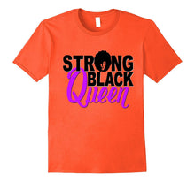 Strong Black Queen Shirt Girl Magic Poppin Light Purple