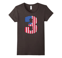 3 Up 3 Down T-Shirt Baseball Flag Shirt