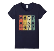 40th Birthday Gift Vintage 1977 T-Shirt Made in Men & Women