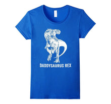 Daddysaurus Rex Funny Dinosaur T-Shirt for Dad