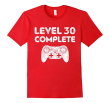 Level 30 Complete T-Shirt Video Gamer 30th Birthday Gift