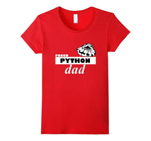 Proud Python Dad Snake Reptile T-Shirt