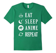 Eat Sleep Anime Repeat Shirt for Daughter Anime Lover Funny
