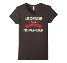 Legends Are Born in November Birthday Month T Shirt