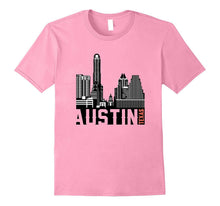 Austin T-Shirt Texas Tee-Shirt Texan City Skyline Jersey