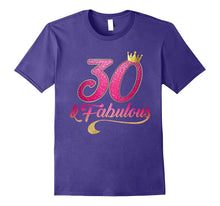30th Birthday Queen Fabulous 30th Years Old T-Shirt