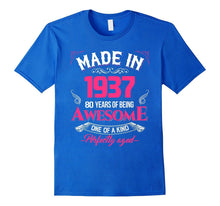 Made in 1937 - 80 Years Old 80th B-Day Birthday Gift T-Shirt