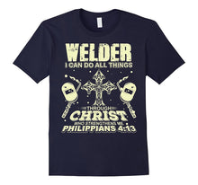 Mens Welder T-Shirt Proud Welder Gift Tee