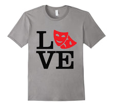 Love Theatre Thespian Performing Arts Heart T-Shirt