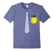 Nerdy Teacher Costume Back to School T-Shirt | Blue Tie