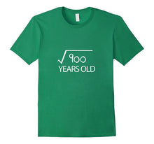 30th Birthday Gift Shirt 30 Years Old Funny Square Root Tee