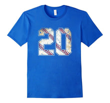 #20 Baseball Jersey Number 20 Retro Vintage T-Shirt