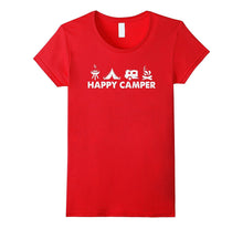 Happy Camper T-Shirt Funny Camping Shirt