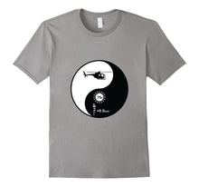 Helicopter Yin Yang T Shirt Fun Gift Idea