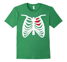Skeleton Costume for Halloween Clothing With Human Heart