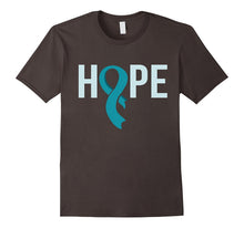 HOPE Teal Ribbon Ovarian Cancer Awareness T-Shirt